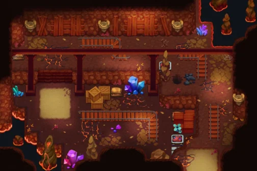 Map of 2nd Magma Cave 3