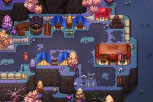 Map of Dark Woods Outpost