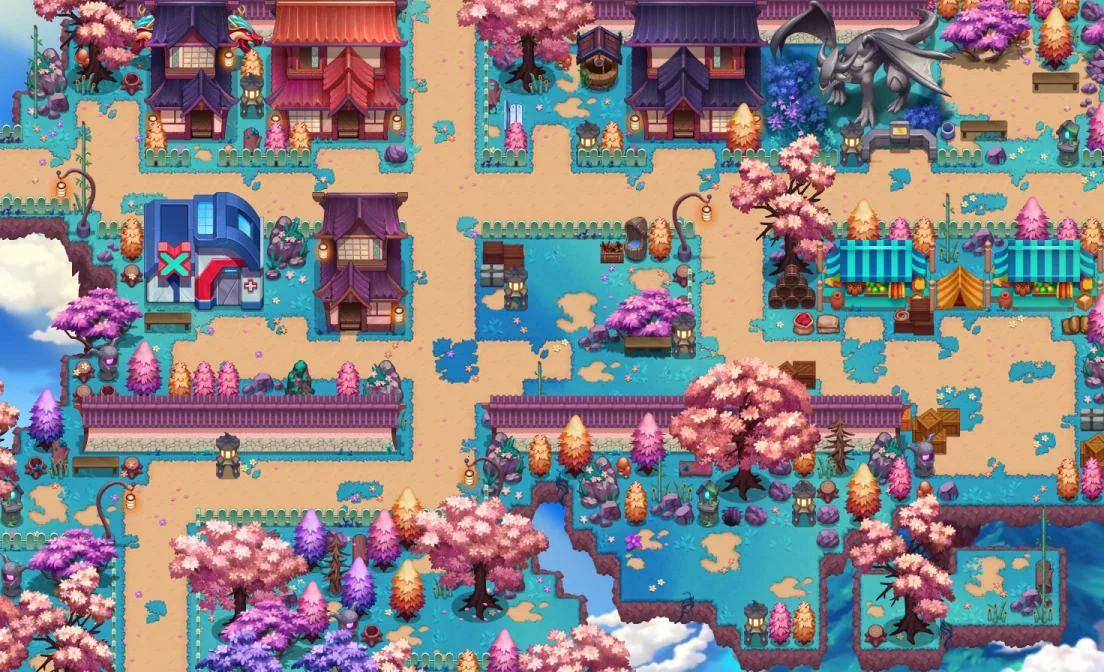 Floating Islands Town (The Drake Isles)