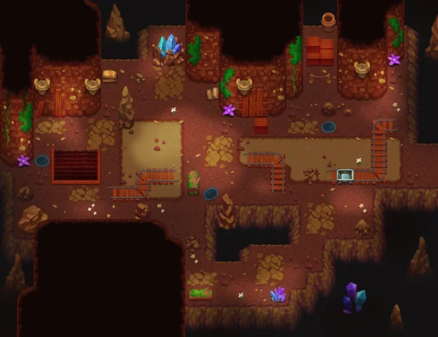 Map of Cave 8 Mine 3