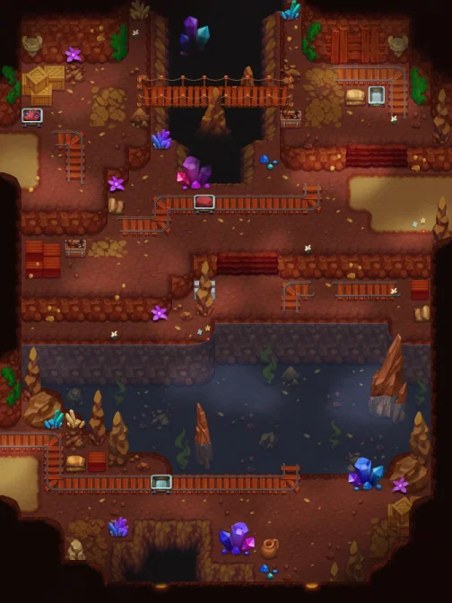 Map of Plains Cave 4