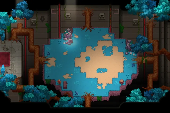 Map of Nexo Tower Wind Boss
