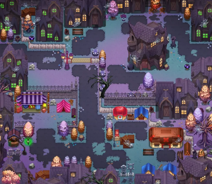 Map of Dark Woods East