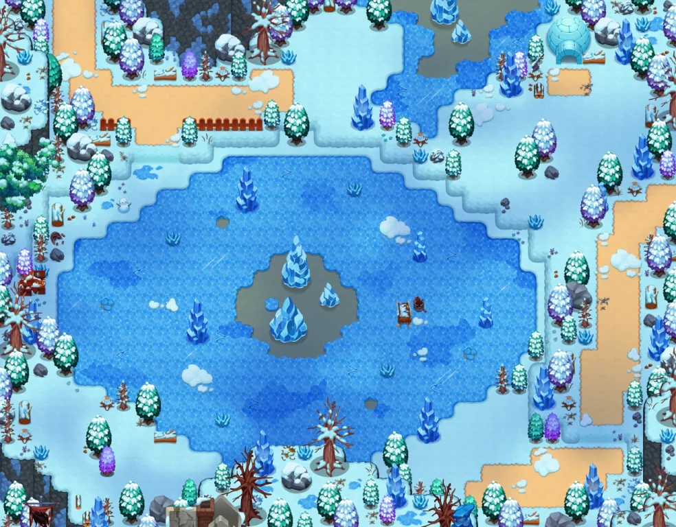 Frozen Tundra Ice Lake (The Frozen Tundra)