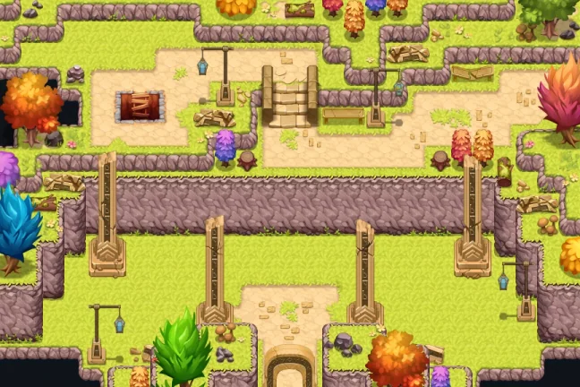 Map of Town Field