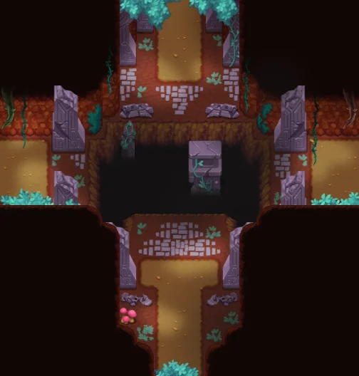 Map of Woods Cave