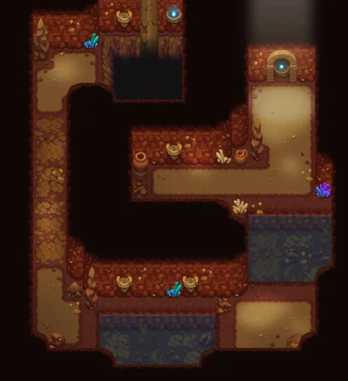 Map of Grunda's Tomb Floor 2