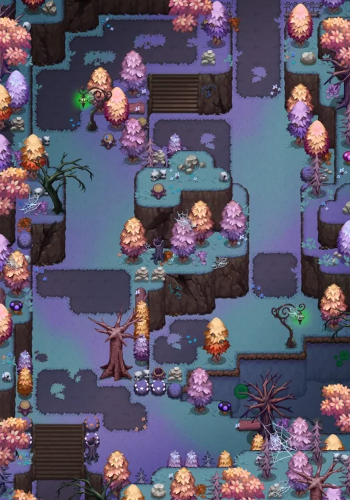 Dark Woods Mountain Pass (Haunted Woods or The Immortal Citadel)
