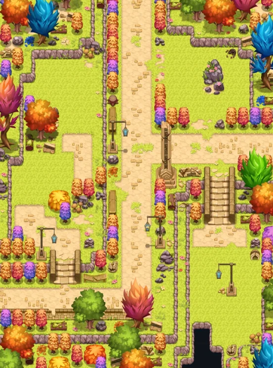 Map of Long Road
