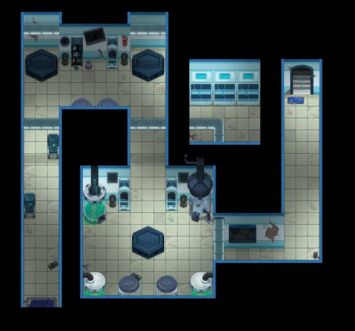 Map of Hallway