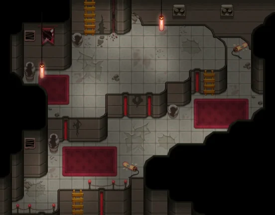 Map of Nexo Tower Staircase