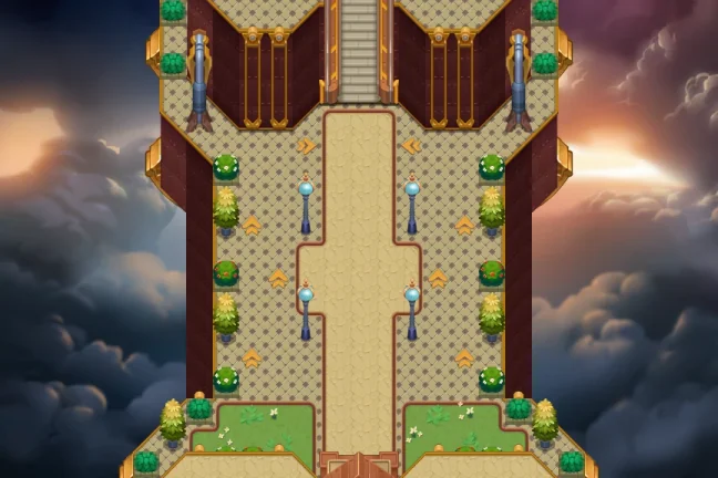 Map of Guild Upper Level 6