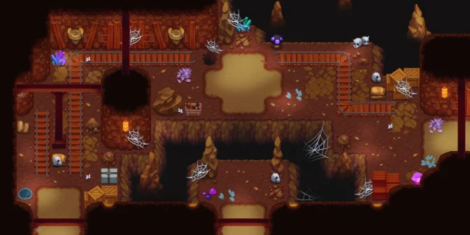 Map of Dark Woods Cave 3