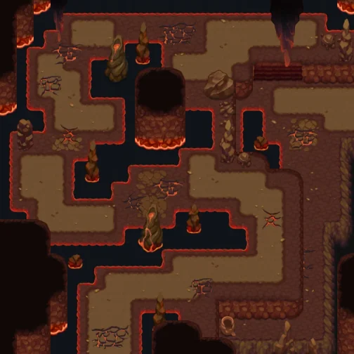 Map of Braccus Cave 2