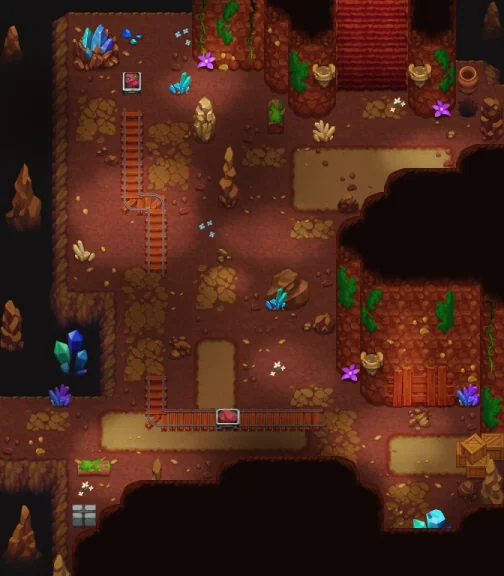 Map of Cave 8 Mine 2