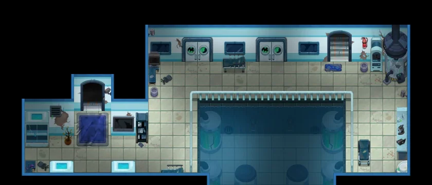 Laboratory Ruins East Hallway (The Drake Isles)