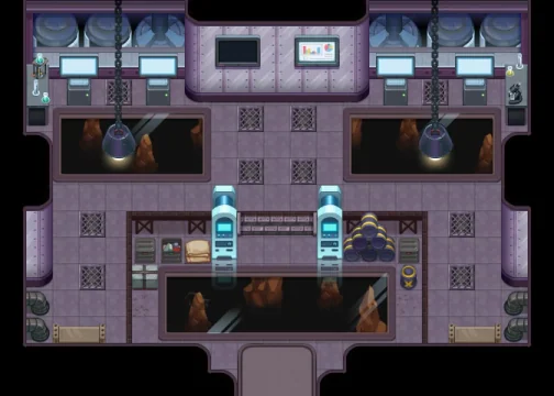 Map of West Computer Room