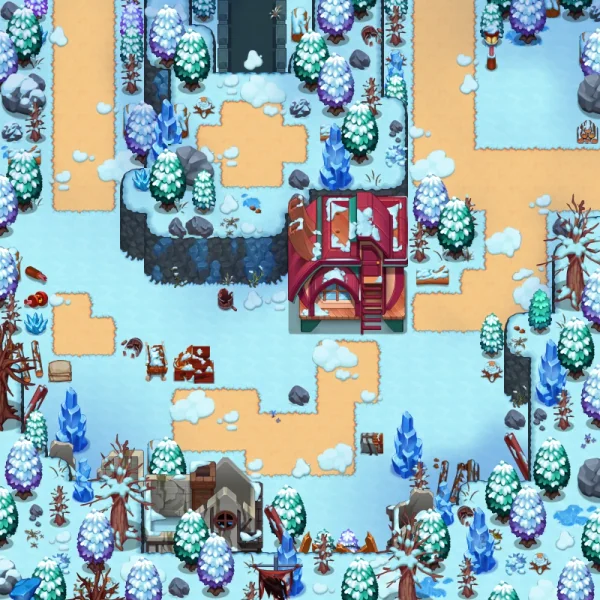 South Wall (The Frozen Tundra)