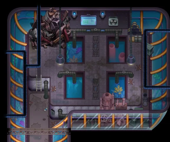 Underwater City Engine Room 1 (The City of Cadium)