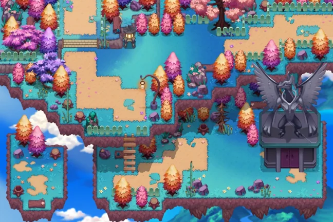 Map of Floating Islands East Road 4