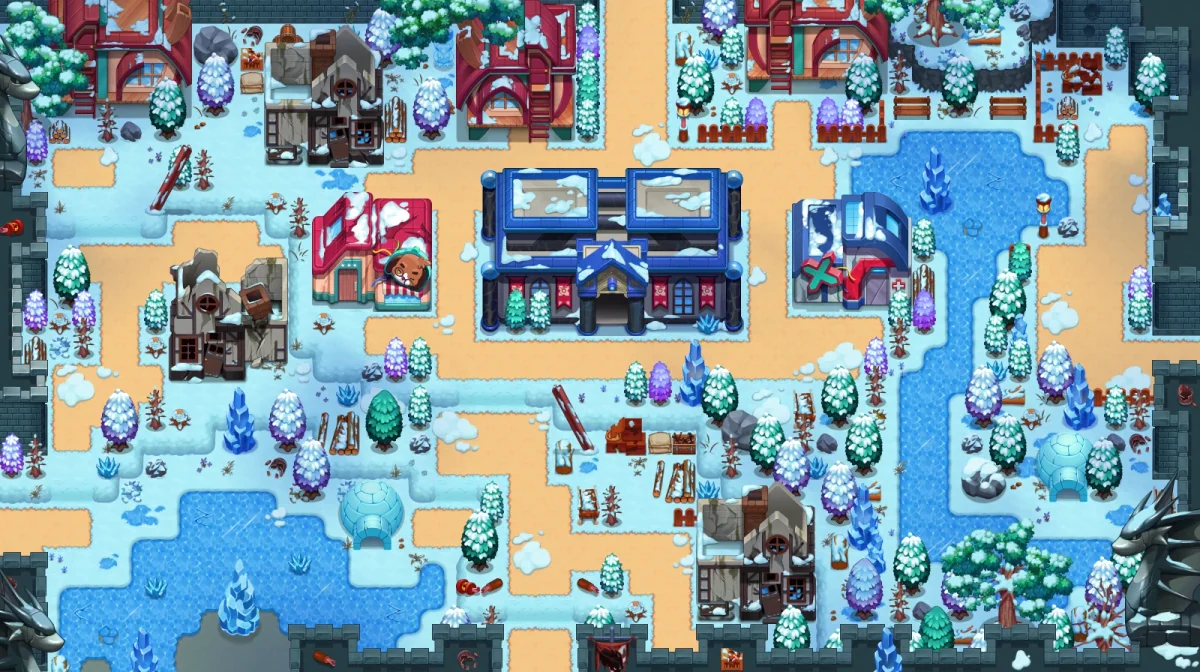 Frozen Tundra Destroyed Town (The Frozen Tundra)