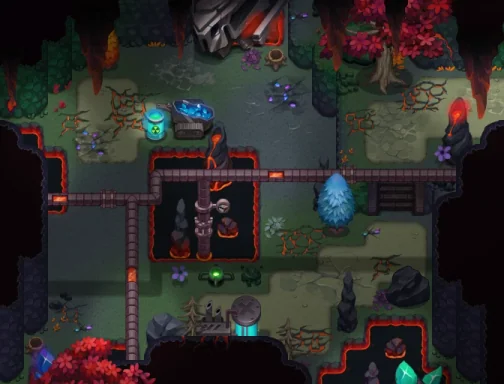 Magma Grotto Dead End (The City of Ignitia)