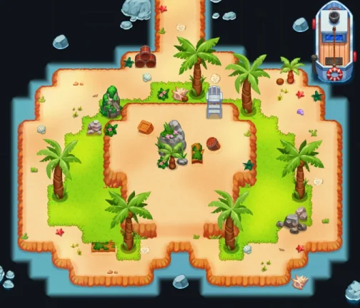 Map of Beach Wilds 2