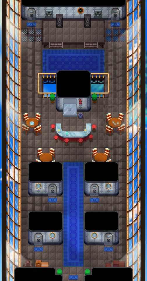 Map of Airship Interior