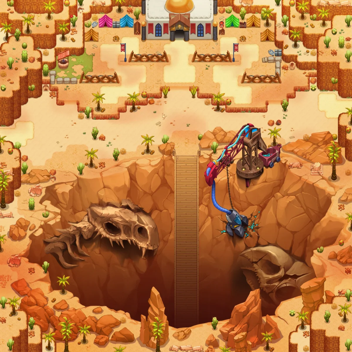 Desert Crater (Grunda's Chasm)