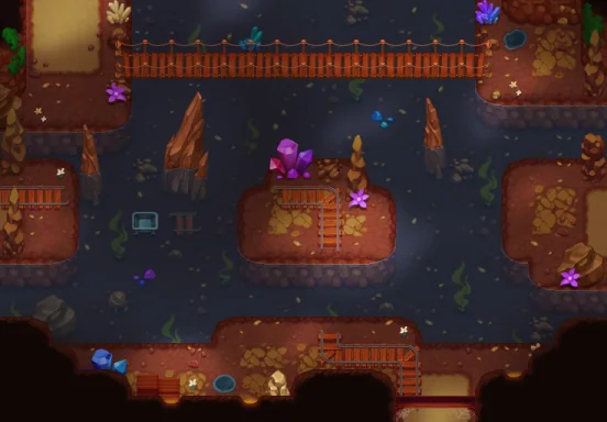 Map of Cave 7 Map 1
