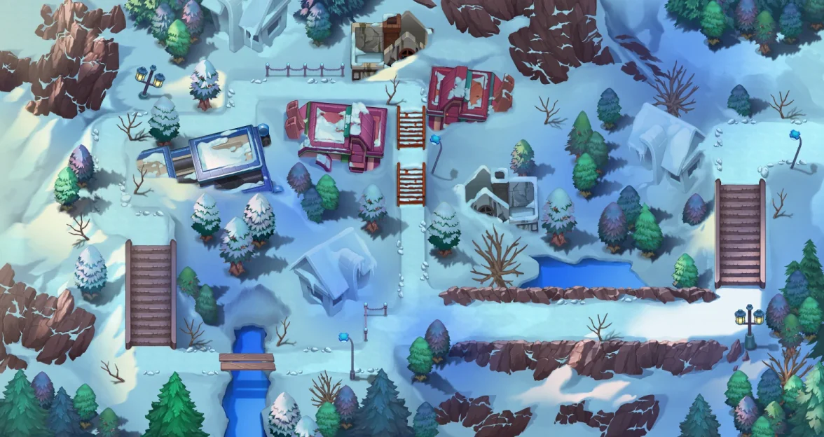 Snow-Covered City (The Frozen Tundra)