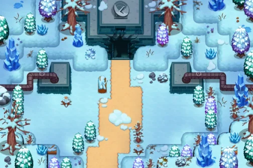 Map of Frozen Tundra Bunker Entrance