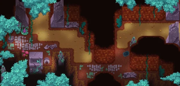 Map of Cave West