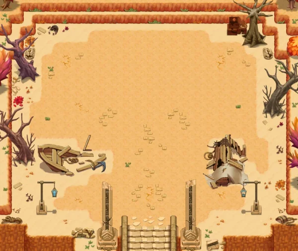 Map of Tyrant Courtyard