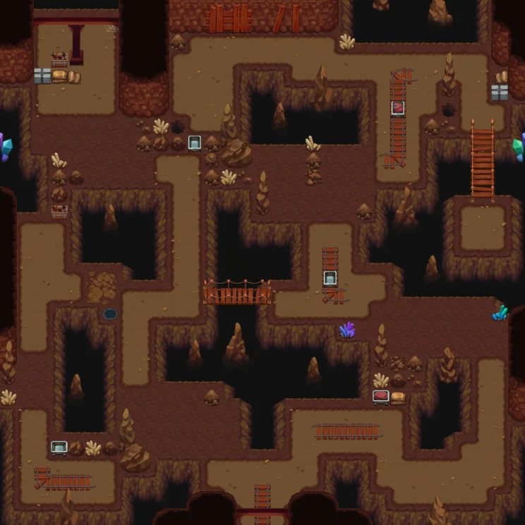 Map of North Maze