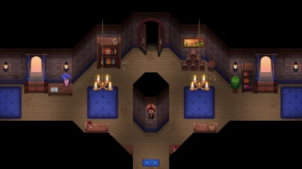 Map of Orphanage Hallway