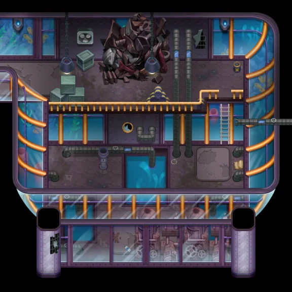 Underwater City Engine Room 3 (The City of Cadium)