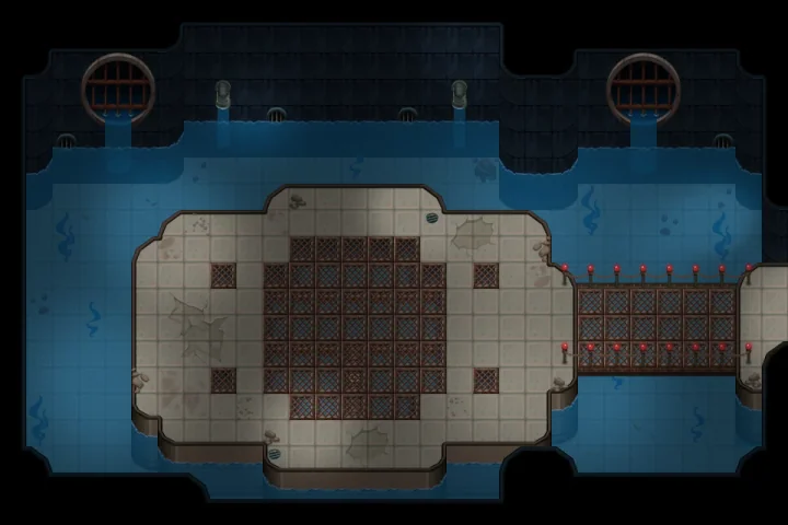 Map of Nexo Tower Water Boss